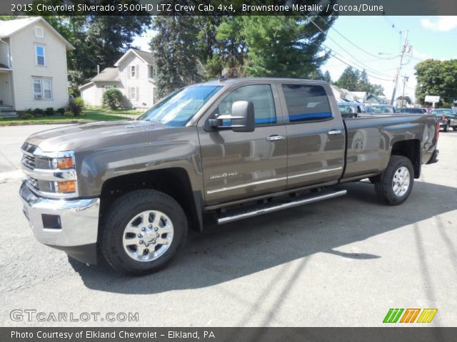2015 Chevrolet Silverado 3500HD LTZ Crew Cab 4x4 in Brownstone Metallic