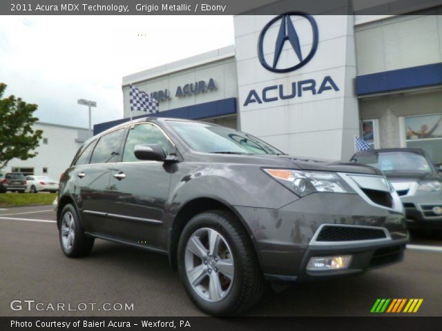 2011 Acura MDX Technology in Grigio Metallic