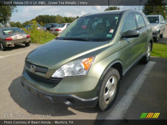 2008 Honda CR-V LX 4WD in Green Tea Metallic