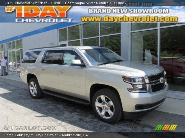 2015 Chevrolet Suburban LT 4WD in Champagne Silver Metallic