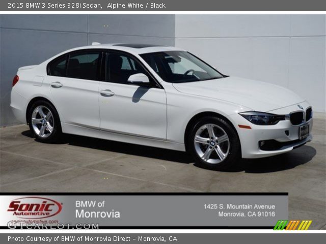 2015 BMW 3 Series 328i Sedan in Alpine White