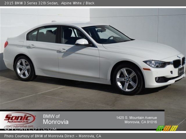 2015 BMW 3 Series 328i Sedan in Alpine White