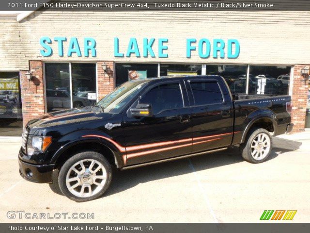 2011 Ford F150 Harley-Davidson SuperCrew 4x4 in Tuxedo Black Metallic