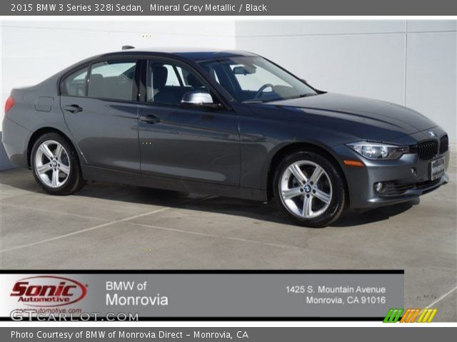 2015 BMW 3 Series 328i Sedan in Mineral Grey Metallic