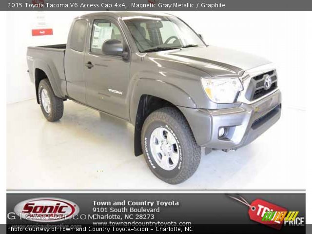 2015 Toyota Tacoma V6 Access Cab 4x4 in Magnetic Gray Metallic