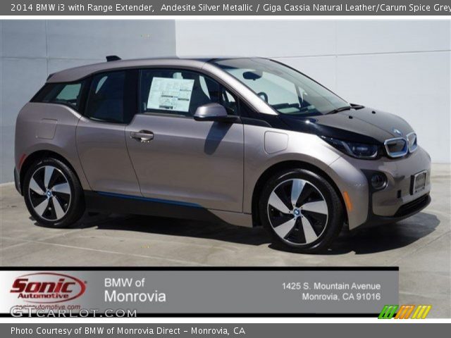 2014 BMW i3 with Range Extender in Andesite Silver Metallic