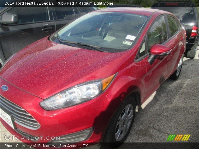 2014 Ford Fiesta SE Sedan in Ruby Red