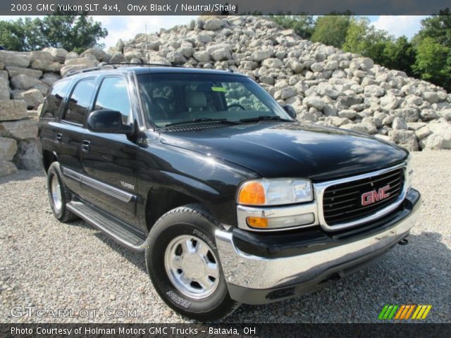 2003 GMC Yukon SLT 4x4 in Onyx Black
