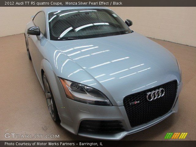 2012 Audi TT RS quattro Coupe in Monza Silver Pearl Effect