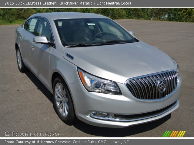 2015 Buick LaCrosse Leather in Quicksilver Metallic