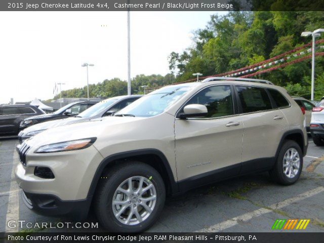 2015 Jeep Cherokee Latitude 4x4 in Cashmere Pearl