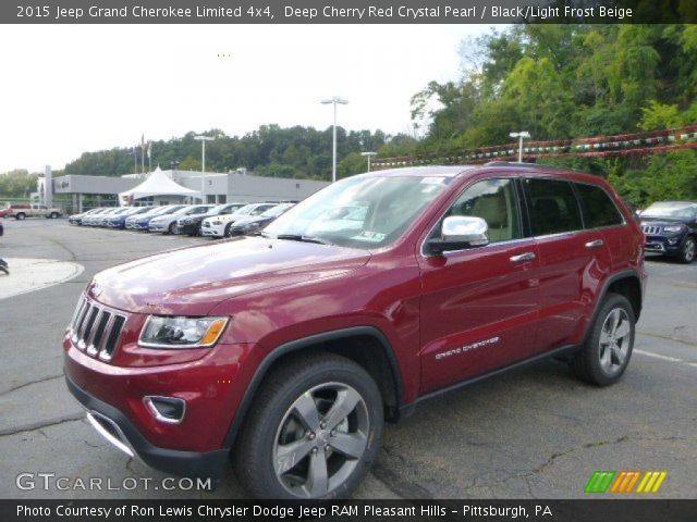 2015 Jeep Grand Cherokee Limited 4x4 in Deep Cherry Red Crystal Pearl