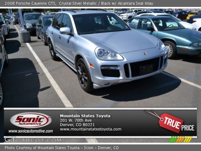 2008 Porsche Cayenne GTS in Crystal Silver Metallic