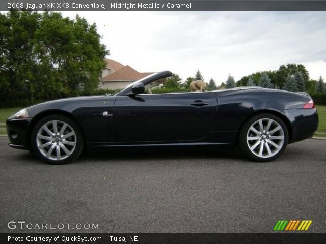 2008 Jaguar XK XK8 Convertible in Midnight Metallic