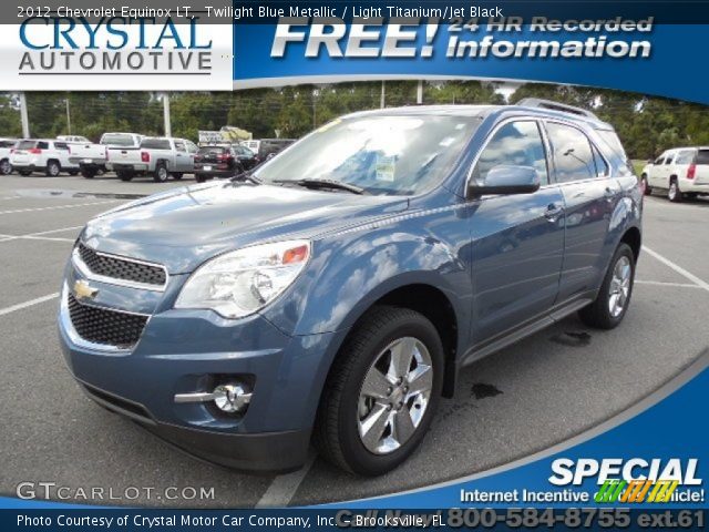 2012 Chevrolet Equinox LT in Twilight Blue Metallic