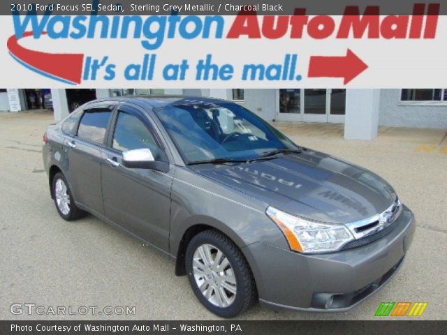 2010 Ford Focus SEL Sedan in Sterling Grey Metallic