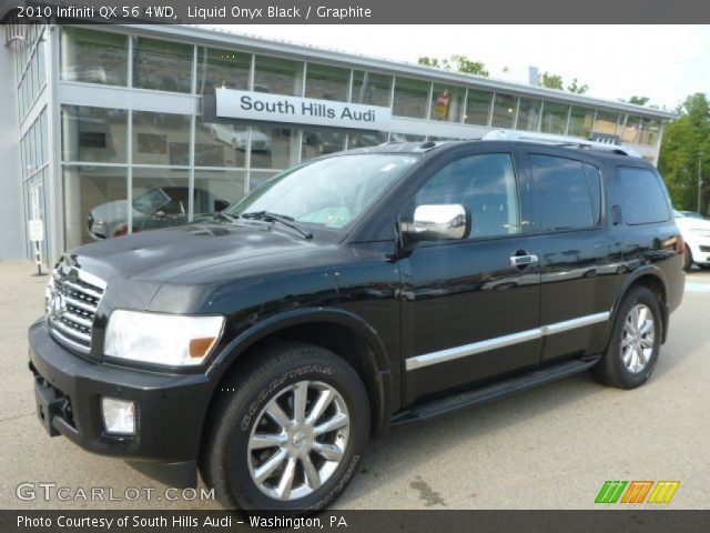 2010 Infiniti QX 56 4WD in Liquid Onyx Black