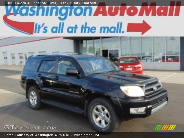 2005 Toyota 4Runner SR5 4x4 in Black