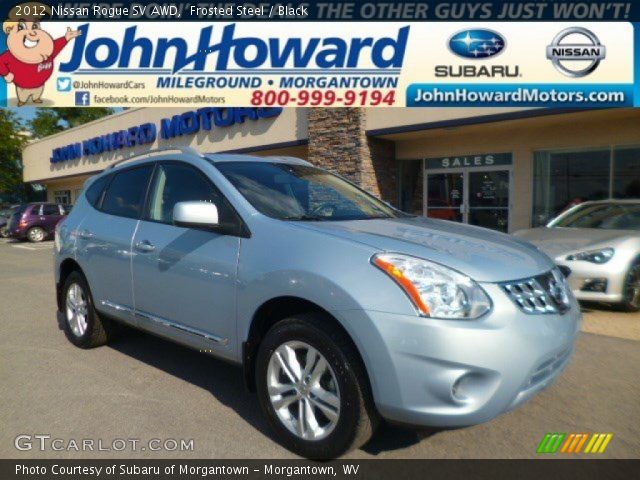 2012 Nissan Rogue SV AWD in Frosted Steel