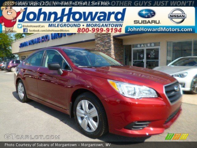 2015 Subaru Legacy 2.5i in Venetian Red Pearl