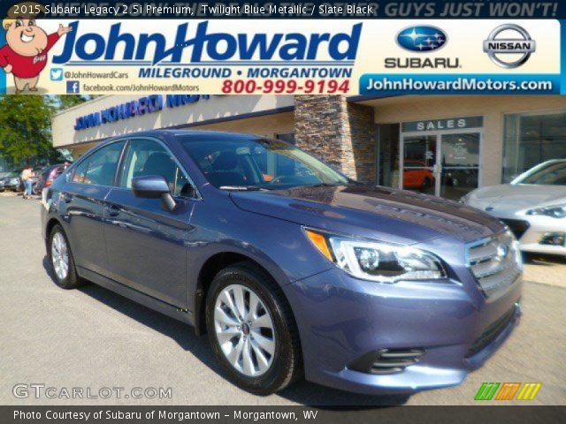 2015 Subaru Legacy 2.5i Premium in Twilight Blue Metallic