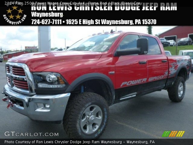 2014 Ram 2500 Power Wagon Crew Cab 4x4 in Flame Red