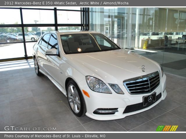 2012 Mercedes-Benz E 350 4Matic Sedan in Arctic White