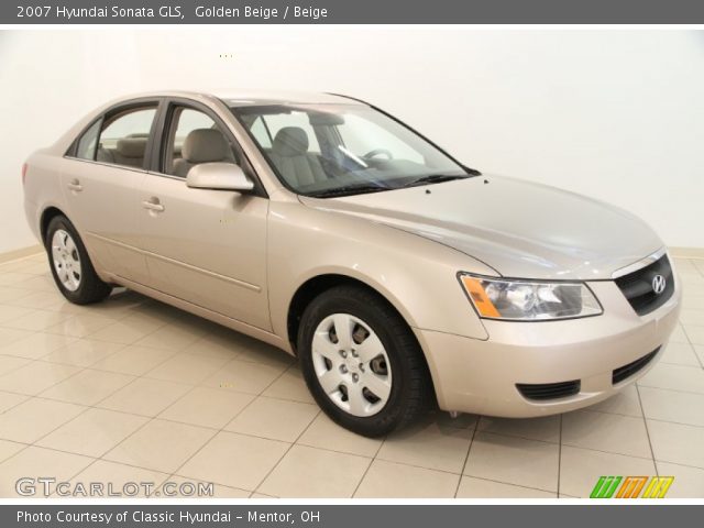 2007 Hyundai Sonata GLS in Golden Beige