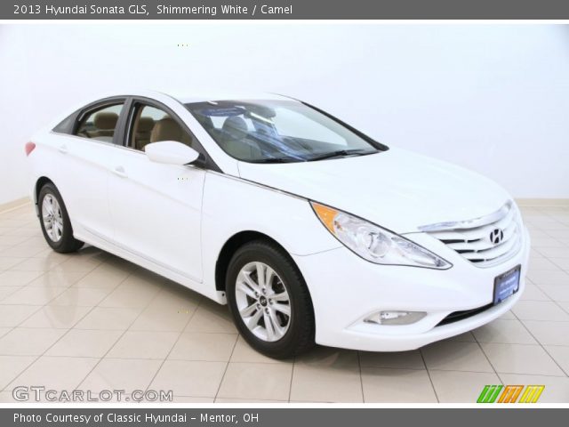 2013 Hyundai Sonata GLS in Shimmering White