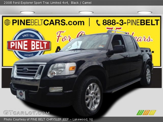 2008 Ford Explorer Sport Trac Limited 4x4 in Black