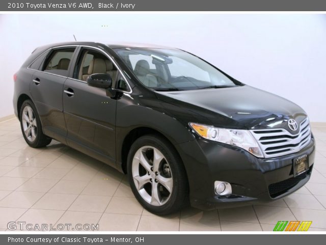 2010 Toyota Venza V6 AWD in Black