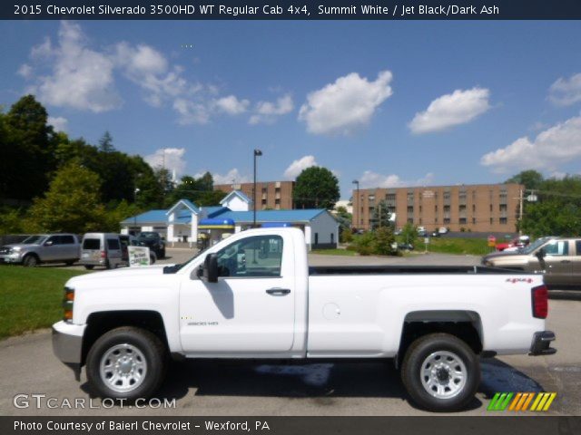 2015 Chevrolet Silverado 3500HD WT Regular Cab 4x4 in Summit White