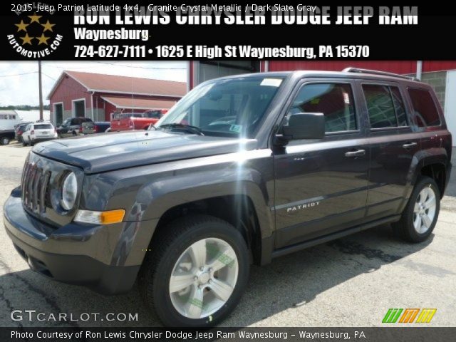 2015 Jeep Patriot Latitude 4x4 in Granite Crystal Metallic