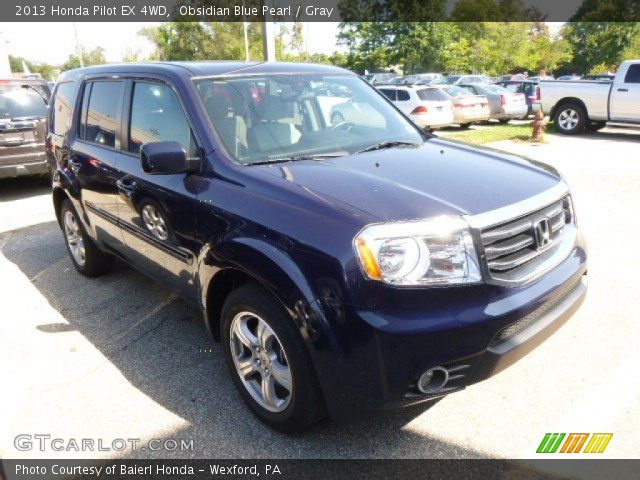 2013 Honda Pilot EX 4WD in Obsidian Blue Pearl