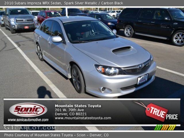 2010 Subaru Impreza WRX Sedan in Spark Silver Metallic