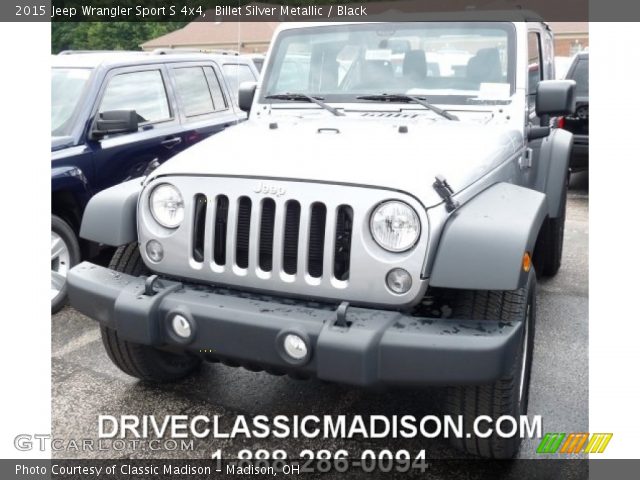 2015 Jeep Wrangler Sport S 4x4 in Billet Silver Metallic