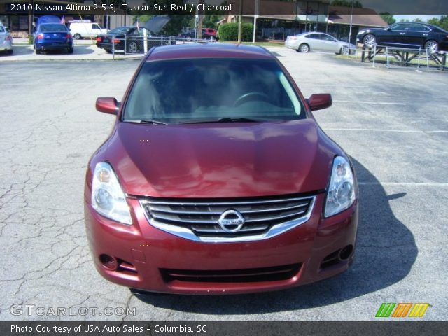 2010 Nissan Altima 2.5 S in Tuscan Sun Red