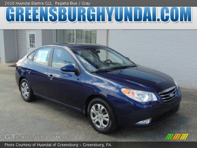 2010 Hyundai Elantra GLS in Regatta Blue
