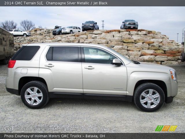 2014 GMC Terrain SLE in Champagne Silver Metallic