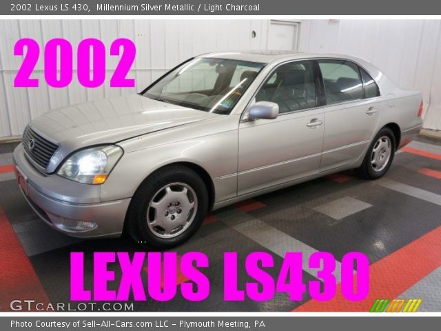 2002 Lexus LS 430 in Millennium Silver Metallic