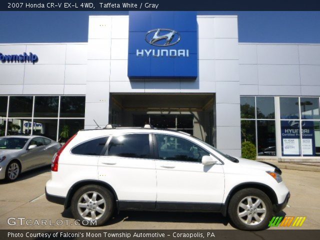 2007 Honda CR-V EX-L 4WD in Taffeta White