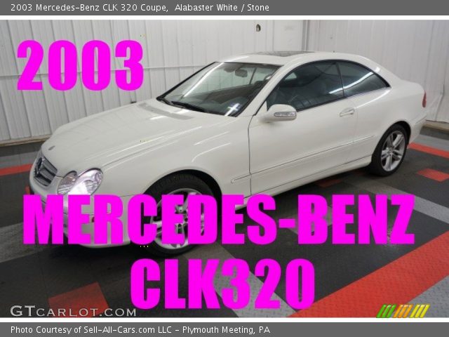 2003 Mercedes-Benz CLK 320 Coupe in Alabaster White
