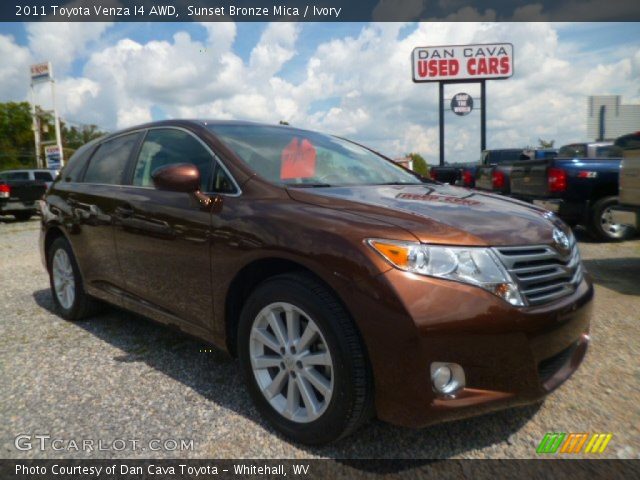 2011 Toyota Venza I4 AWD in Sunset Bronze Mica