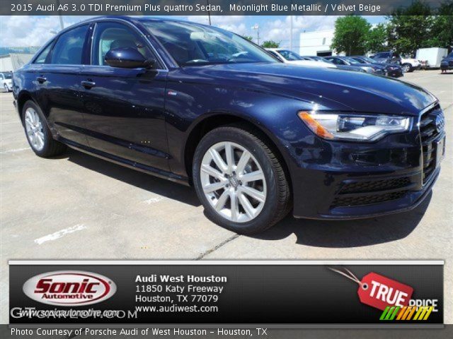 2015 Audi A6 3.0 TDI Premium Plus quattro Sedan in Moonlight Blue Metallic