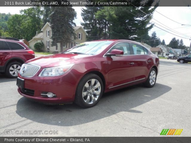 2011 Buick LaCrosse CXL AWD in Red Jewel Tintcoat