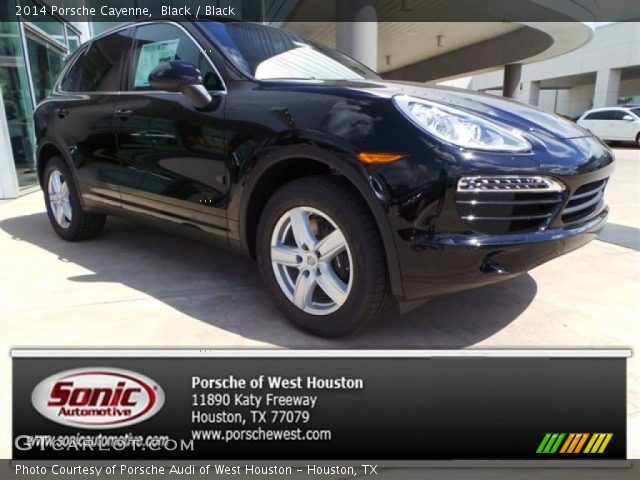 2014 Porsche Cayenne  in Black