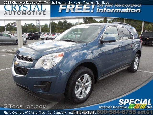 2011 Chevrolet Equinox LT in Twilight Blue Metallic