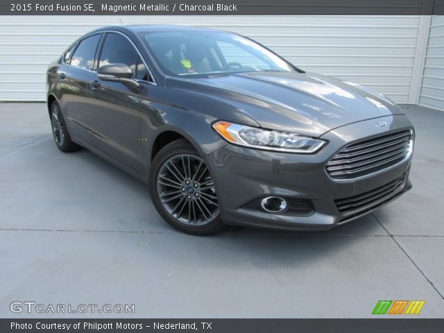 2015 Ford Fusion SE in Magnetic Metallic