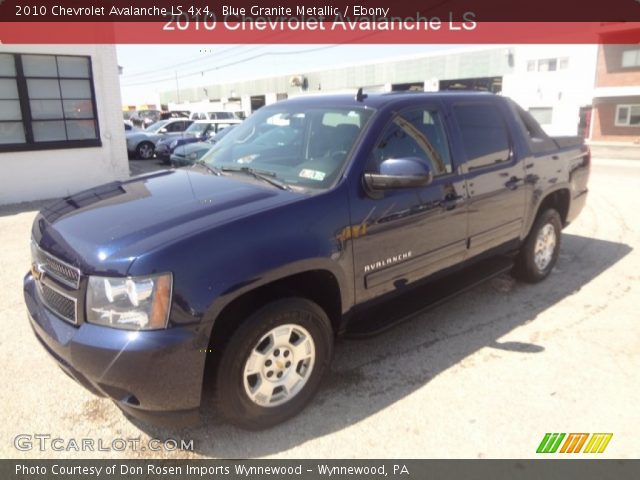 2010 Chevrolet Avalanche LS 4x4 in Blue Granite Metallic