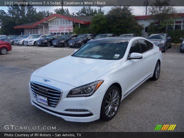 2015 Hyundai Genesis 5.0 Sedan in Casablanca White